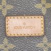 Borsa a tracolla Louis Vuitton Saumur taglia XL in tela monogram cerata marrone e pelle naturale - Detail D3 thumbnail