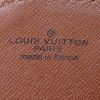 Borsa a tracolla Louis Vuitton Cartouchiére modello grande in tela monogram marrone e pelle naturale - Detail D3 thumbnail