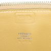 Hermes Bolide handbag in yellow Curry togo leather - Detail D4 thumbnail