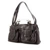 Chloé Saskia handbag in black leather - 00pp thumbnail