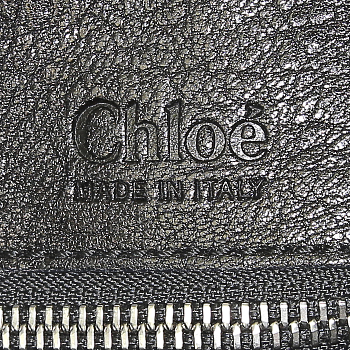 Borsa Chloé Saskia in pelle nera - Detail D4