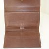 Louis Vuitton Sarah wallet in brown monogram canvas and brown leather - Detail D2 thumbnail