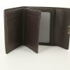 Portefeuille Louis Vuitton en cuir vernis monogram bordeaux - Detail D3 thumbnail