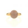 Pomellato Luna ring in pink gold and quartz - 360 thumbnail