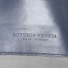 Bottega Veneta shopping bag in navy blue intrecciato leather - Detail D3 thumbnail