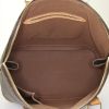 Louis Vuitton Alma medium model handbag in monogram canvas and natural leather - Detail D2 thumbnail