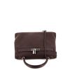Hermes Kelly 32 cm handbag in brown togo leather - 360 Front thumbnail