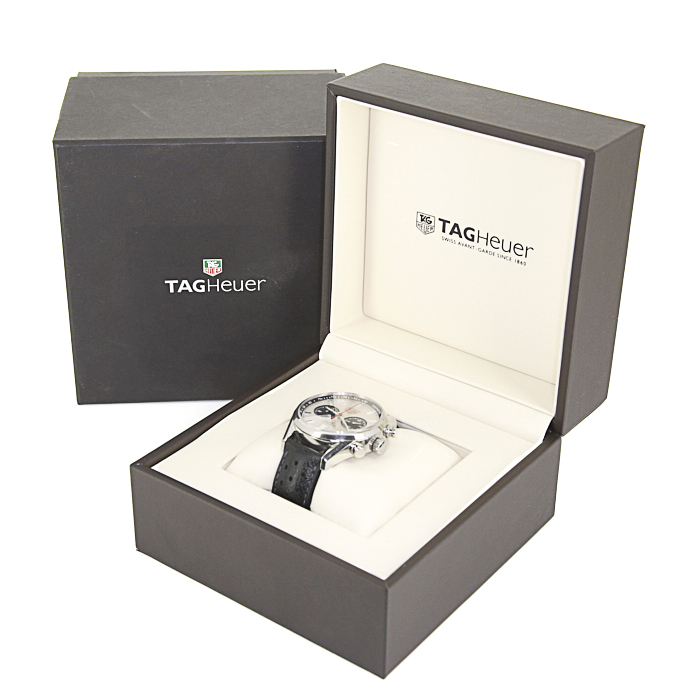 TAG Heuer watch Carrera Automatic Chronograph Tachymeter in stainless steel,2015 - Detail D3