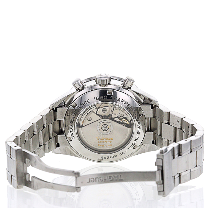 Reloj TAG Heuer Carrera Automatic Chronograph Tachymeter de acero Circa  00 - Detail D3