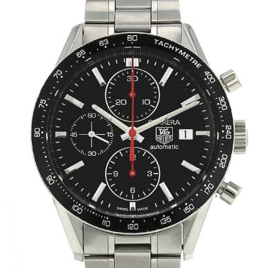 Montre TAG Heuer Carrera Automatic Chronograph Tachymeter en acier Vers  2006