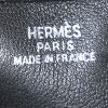 Bolso de mano Hermes Vespa en ante negro - Detail D3 thumbnail
