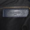 Balenciaga Classic City handbag in navy blue leather - Detail D4 thumbnail
