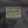 Gucci Jackie handbag in khaki canvas and green leather - Detail D3 thumbnail