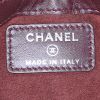 Chanel Mini Boy shoulder bag in burgundy patent leather - Detail D3 thumbnail