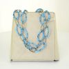 Vhernier Pop long necklace in pink gold and turquoise - Detail D2 thumbnail