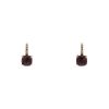 Pomellato Baby earrings in pink gold,  diamonds and tourmaline - 00pp thumbnail