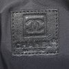 Bolso de mano Chanel Choco bar en ante negro y cuero negro - Detail D4 thumbnail
