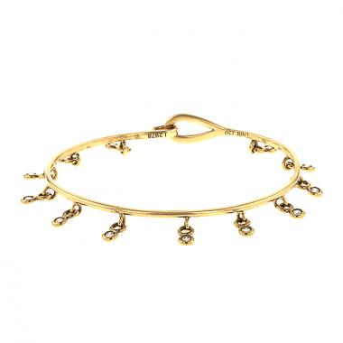 Bracciale Dior Coquine in oro giallo e diamanti