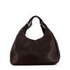 Bottega Veneta Campana large model handbag in brown intrecciato leather - 360 thumbnail
