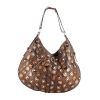 Yves Saint Laurent Mombasa handbag in brown leather - 360 thumbnail