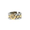 Flexible Chopard Happy Diamonds ring in yellow gold,  stainless steel and diamond - 00pp thumbnail