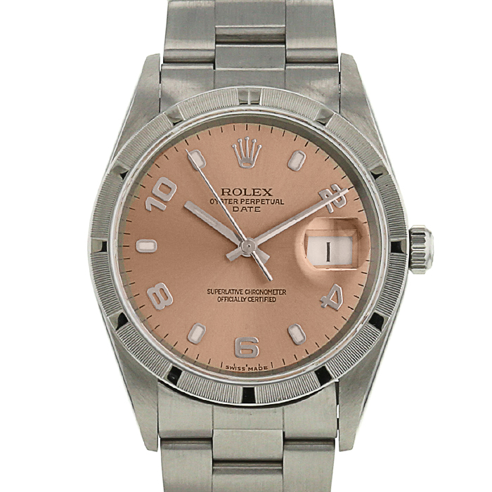 Reloj Rolex Oyster Perpetual Date de acero Ref : 15210 Circa 2002 - 00pp