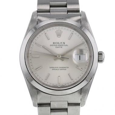 Rolex Oyster Perpetual Date watch in stainless steel Ref:  15200 Circa  1995