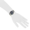 Reloj Rolex Oyster Perpetual Date de acero Ref :  15210 Circa  2001 - Detail D1 thumbnail