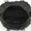 Prada handbag in black canvas and black leather - Detail D5 thumbnail