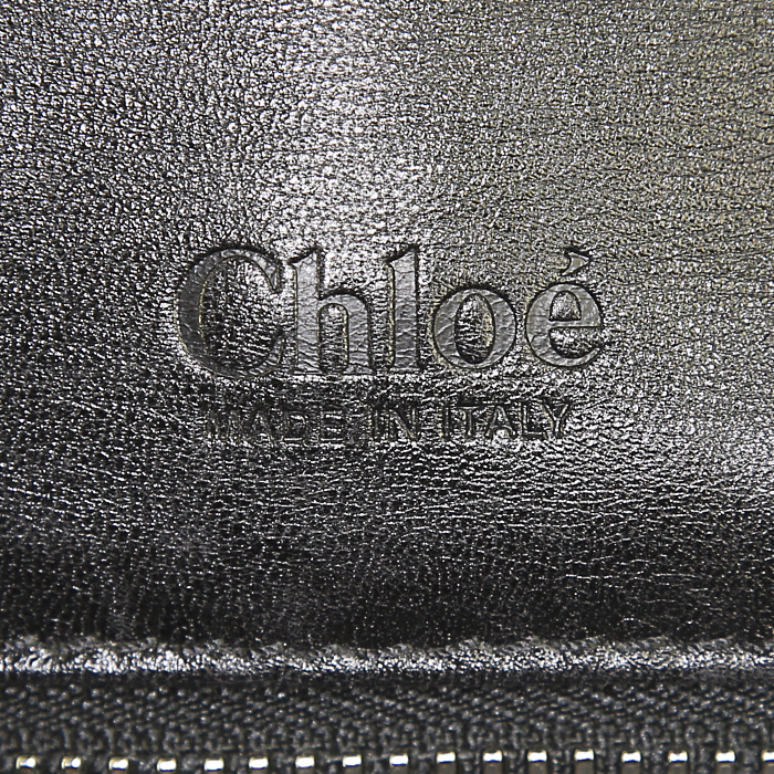 Chloé handbag in black leather - Detail D3