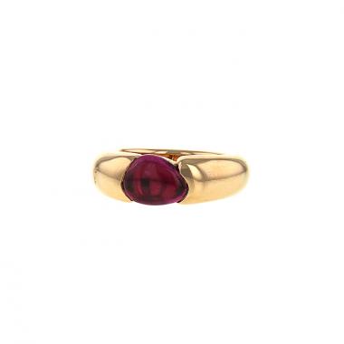 Bague Pomellato Sassi en or rose et tourmaline