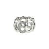Cartier C de Cartier large model ring in white gold and diamonds - 00pp thumbnail
