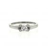 Cartier Ballerine solitaire ring in platinium and diamond of 0,34 carats - 360 thumbnail