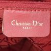 Sac à main Dior Lady Dior grand modèle en toile cannage noire - Detail D3 thumbnail