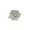 Anello Piaget Rose in oro bianco e diamanti - 360 thumbnail