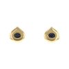 Chaumet 1980's earrings in yellow gold and sapphires - 00pp thumbnail