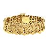 Half-articulated Vintage 1970's bracelet in yellow gold - 00pp thumbnail