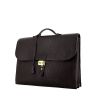 Hermès Sac à dépêches briefcase in black leather taurillon clémence - 00pp thumbnail