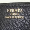 Borsa portadocumenti Hermès Sac à dépêches in pelle taurillon clemence nera - Detail D3 thumbnail