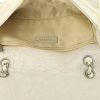 Chanel Timeless handbag in white furr and white leather - Detail D3 thumbnail