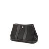 Hermes Garden toilet set in black canvas and black leather - 00pp thumbnail