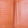 Portafogli Chanel in pelle martellata arancione - Detail D2 thumbnail