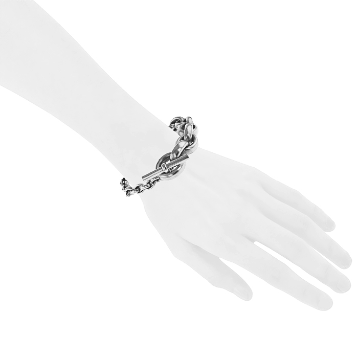 Bracciale Hermès Crescendo in argento - Detail D1