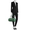 Louis Vuitton Revelation Néo handbag in green empreinte monogram leather - Detail D1 thumbnail