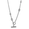 Hermès Farandole necklace in silver - 00pp thumbnail