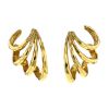 Henry Dunay earrings for non pierced ears in yellow gold - 00pp thumbnail