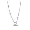 Hermès Farandole small model long necklace in silver - 00pp thumbnail