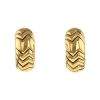 Bulgari Spiga earrings in yellow gold - 00pp thumbnail