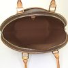 Louis Vuitton Ellipse large model handbag in brown monogram canvas and natural leather - Detail D2 thumbnail