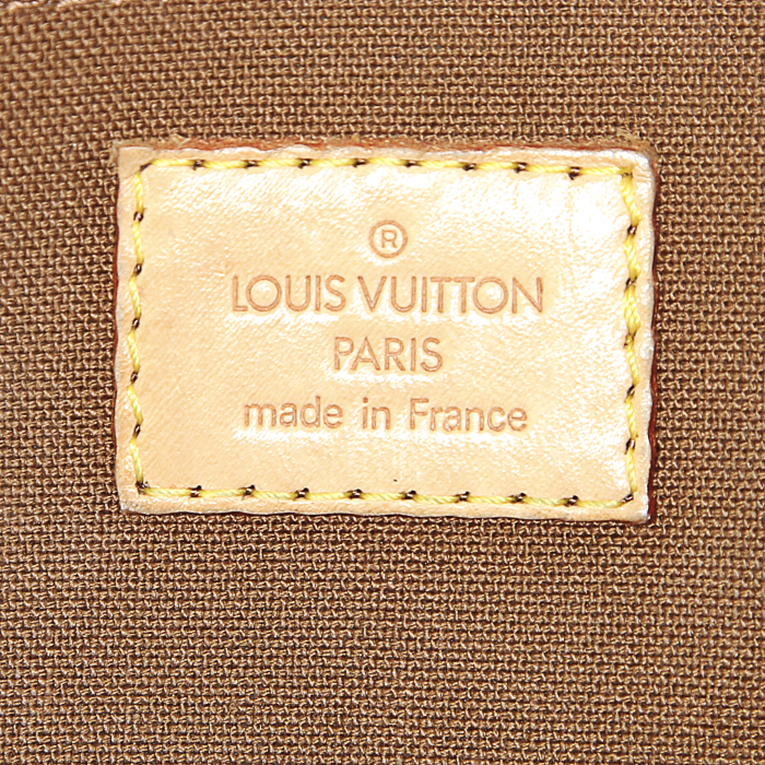 Louis Vuitton Popincourt handbag in monogram canvas and natural leather - Detail D3